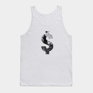 Dollar sign Tank Top